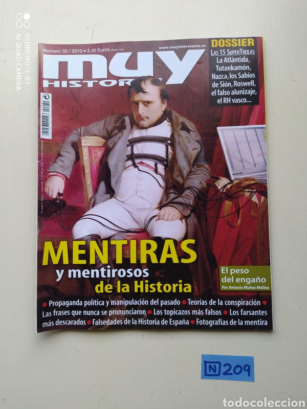 Sammeln von Zeitschriften und Zeitungen: Muy Historia