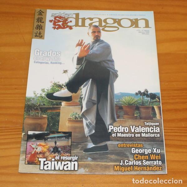 Collectionnisme de Revues et Journaux: GOLDEN DRAGON 21 CULTURA Y ARTES MARCIALES DE CHINA. WUSHU, TAIWAN, TAIJIQUAN, CHEN WEI...
