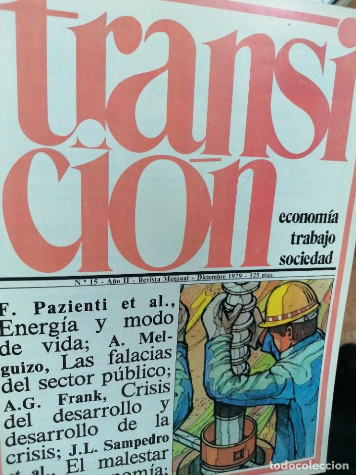Coleccionismo de revistas y peri&oacute;dicos: TRANSICI&Oacute;N. n. 15