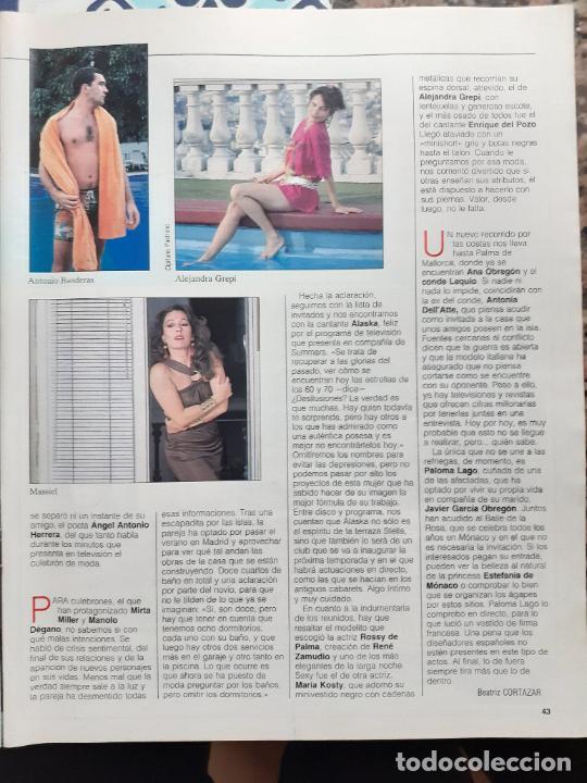 Coleccionismo de Revistas y Peri&oacute;dicos: ALEJANDRA GREPI ANTONIO BANDERAS MASSIEL