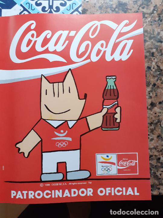 Coleccionismo de revistas y peri&oacute;dicos: ANUNCIO coca cola 92 cobi los juegos olimpicos
