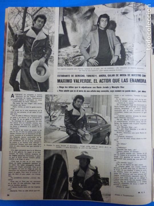 Coleccionismo de Revistas y Peri&oacute;dicos: RECORTE CLIPPING DE MAXIMO VALVERDE REVISTA SEMANA N&ordm; 1672 PAG. 26 L9