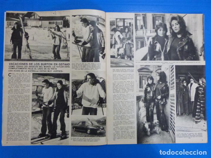 Coleccionismo de Revistas y Peri&oacute;dicos: RECORTE CLIPPING DE LIZ TAYLOR REVISTA SEMANA N&ordm; 1666 PAG. 6 Y 7 L9