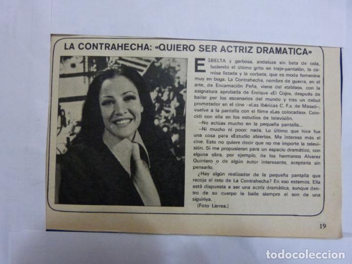 Coleccionismo de Revistas y Peri&oacute;dicos: RECORTE CLIPPING DE LA CONTRAHECHA REVISTA SEMANA N&ordm; 1666 PAG. 19 L9