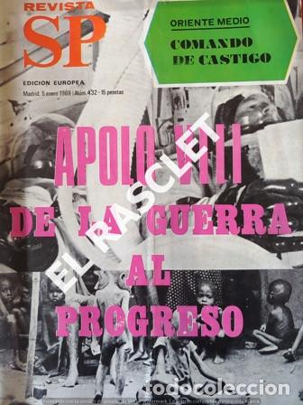 Sammeln von Zeitschriften und Zeitungen: ANTIGUA REVISTA - SP - EDICION EUROPEA - N&ordm; 432 - MADRID 5 ENERO DE 1969 -