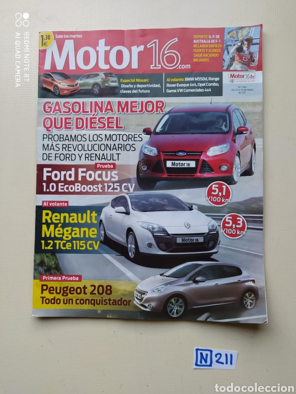 Coleccionismo de revistas y peri&oacute;dicos: Motor 16 - Foto 1