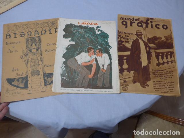 Coleccionismo de revistas y peri&oacute;dicos: LOTE 3 REVISTAS ANTIGUAS PRINCIPIOS SIGLO XX