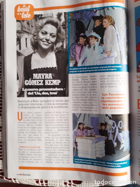 Collectionnisme de Revues et Journaux: MAYRA GOMEZ KEMP EL UN DOS TRES 1 2 3 las taca&ntilde;onas huratado