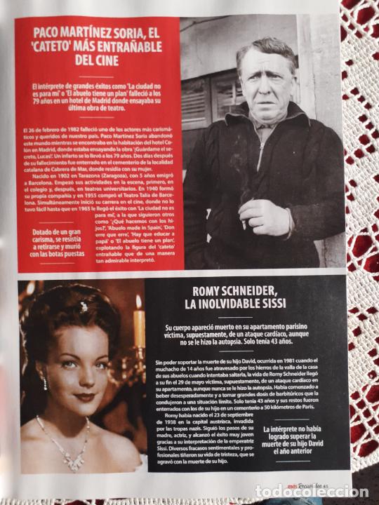 Coleccionismo de Revistas y Peri&oacute;dicos: PACO MARTINEZ SORIA SISSI ROMY SCHNEIDER