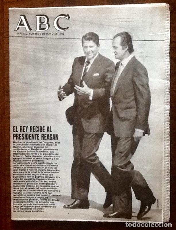 Coleccionismo de Revistas y Peri&oacute;dicos: DIARIO ABC. 1985. --ENVIO NCLUIDO.