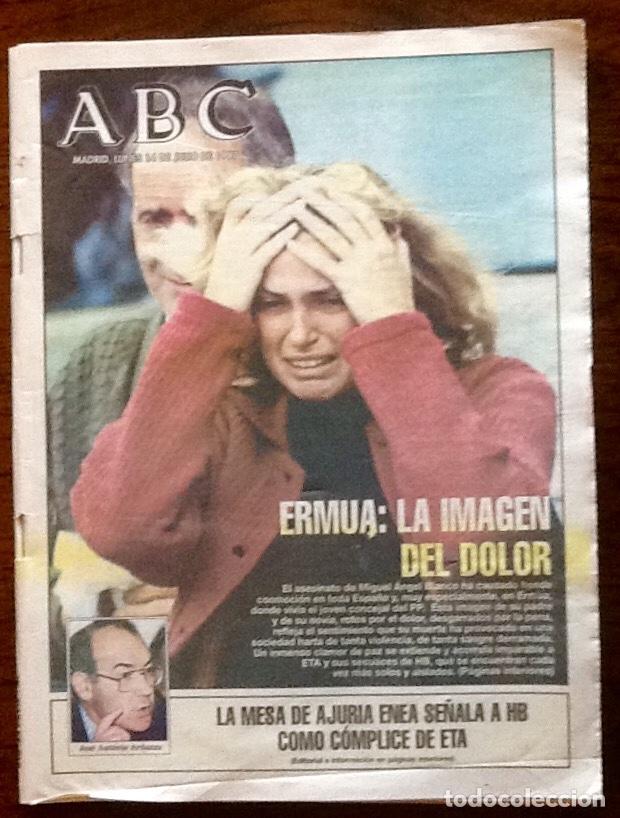 Coleccionismo de Revistas y Peri&oacute;dicos: DIARIO ABC. 1997--ERMUA LA IMAGEN DEL DOLOR -ENVIO NCLUIDO.