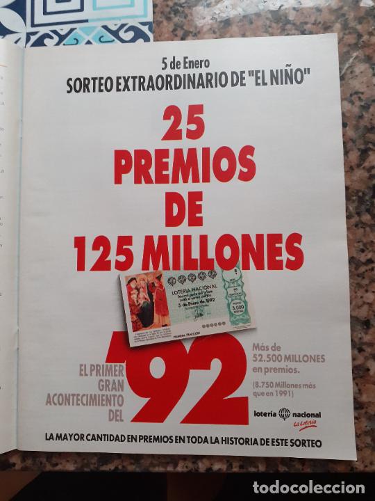 Coleccionismo de Revistas y Peri&oacute;dicos: ANUNCIO LOTERIA NACIONAL DE NAVIDAD EL GORDO