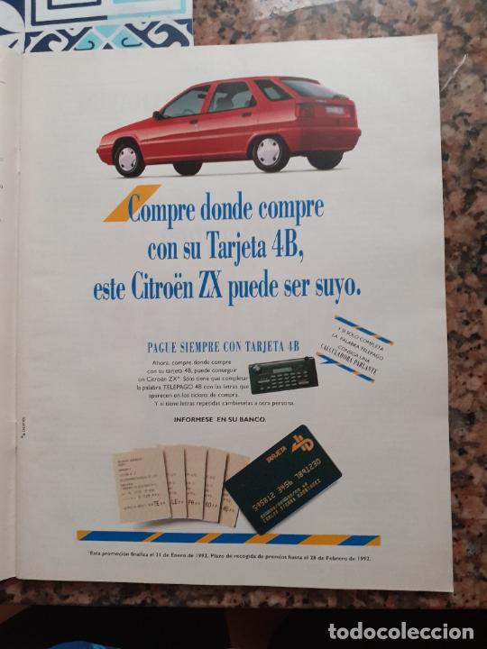 Coleccionismo de Revistas y Peri&oacute;dicos: ANUNCIO TARJETA 4B CITROEN AX