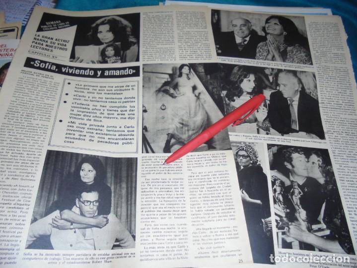 Coleccionismo de Revistas y Peri&oacute;dicos: RECORTE : SOFIA LOREN CUENTA SU VIDA. CAP. XV. SEMANA, AGOSTO 1979 (#)