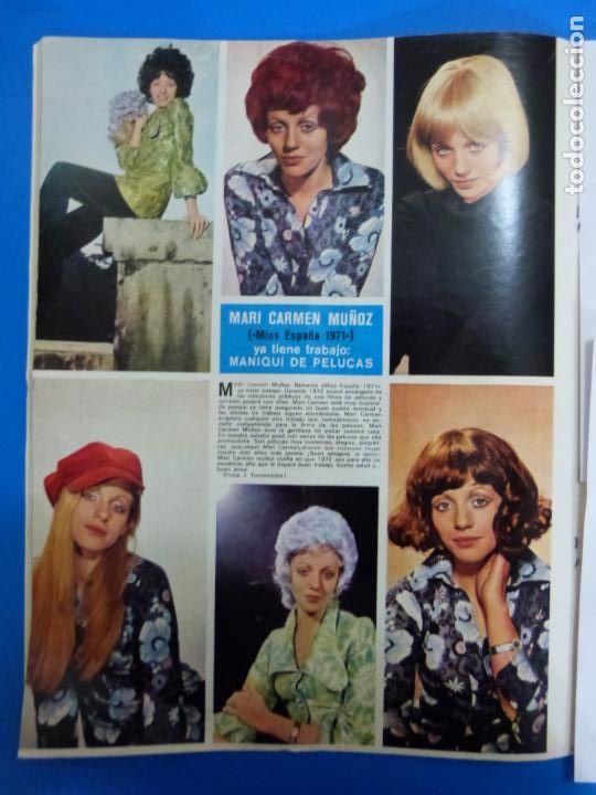 Coleccionismo de Revistas y Peri&oacute;dicos: RECORTE CLIPPING DE MARI CARMEN MU&Ntilde;OZ MISS ESPA&Ntilde;A 1971 REVISTA SEMANA N&ordm; 1665 PAG. 26 L9