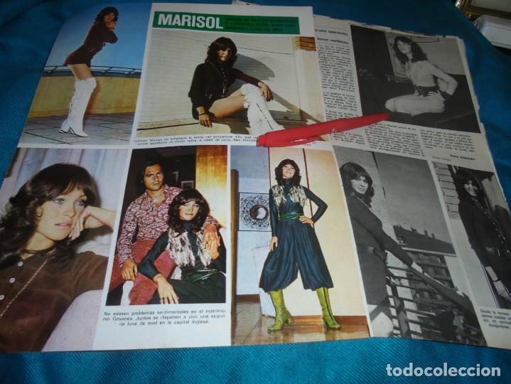 Sammeln von Zeitschriften und Zeitungen: RECORTE: MARISOL SE VA CON CARLOS GOYANES A LONDRES. SEMANA, FEBRERO 1971 (#)