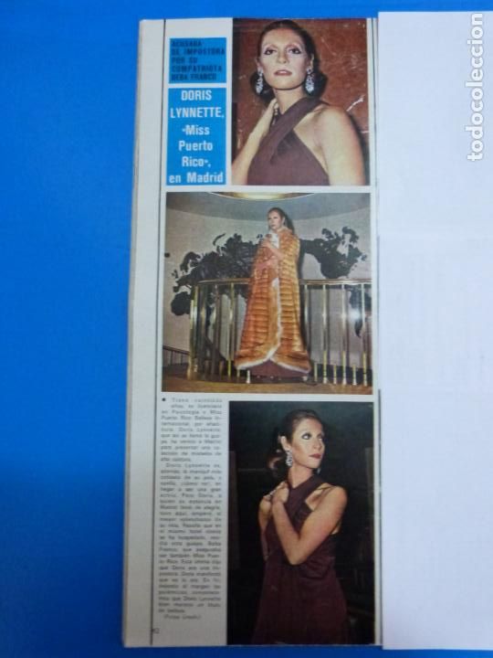 Coleccionismo de Revistas y Peri&oacute;dicos: RECORTE CLIPPING DE DORIS LYNNETTE MISS PUERTO RICO REVISTA SEMANA N&ordm; 1669 PAG. 48 L8