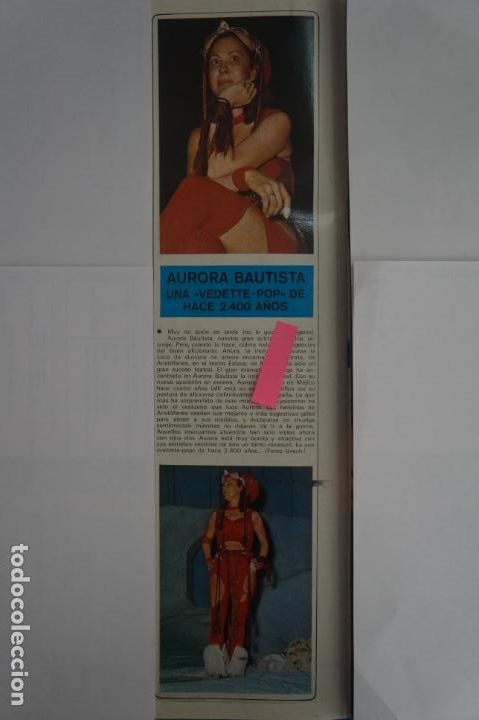 Coleccionismo de Revistas y Peri&oacute;dicos: RECORTE CLIPPING DE AURORA BAUTISTA REVISTA SEMANA N&ordm; 1670 PAG. 44 L8