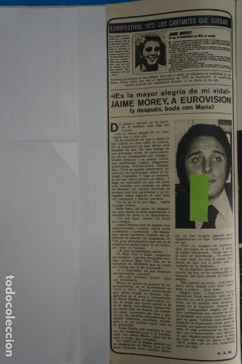 Collection Magazines and Newspapers: RECORTE CLIPPING DE JAIME MOREY REVISTA SEMANA N&ordm; 1667 PAG. 10 L8