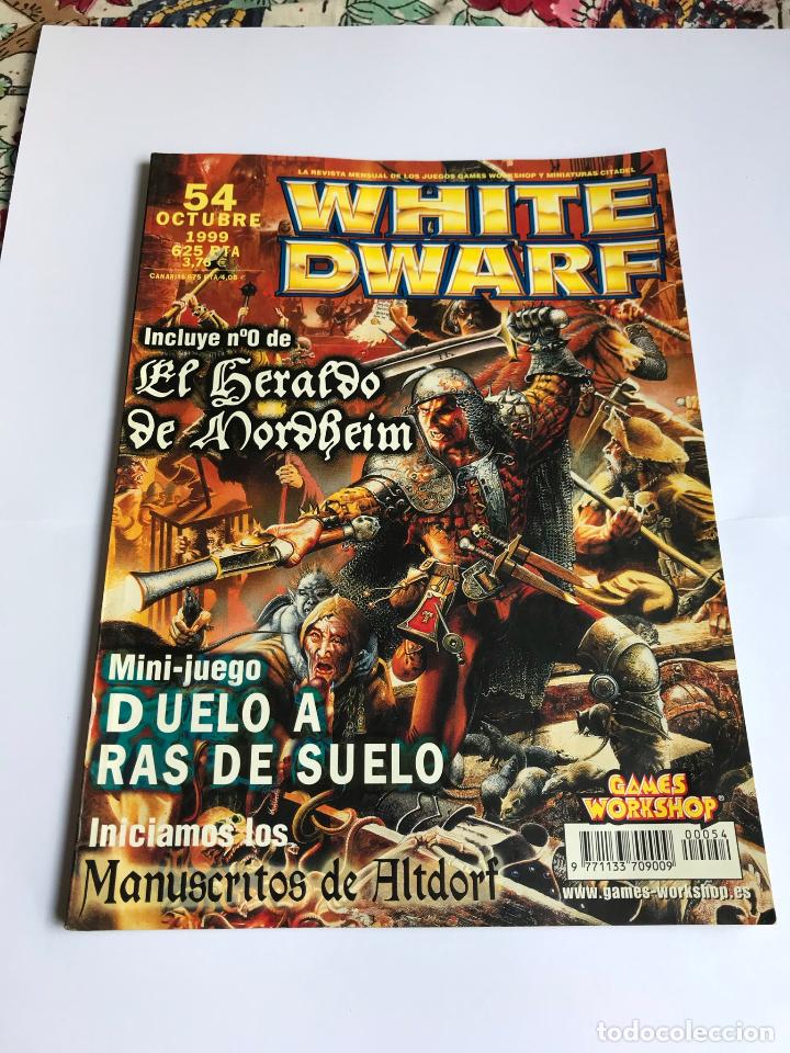 Coleccionismo de revistas y peri&oacute;dicos: CV2. REVISTA WHITE DWARF N 54 WORKSHOP