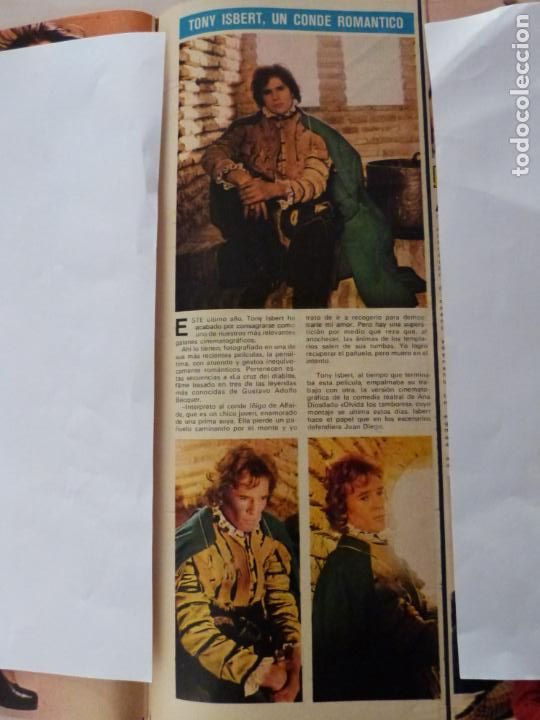 Coleccionismo de Revistas y Peri&oacute;dicos: RECORTE CLIPPING DE TONY ISBERT REVISTA SEMANA N&ordm; 1820 PAG. 43 L10