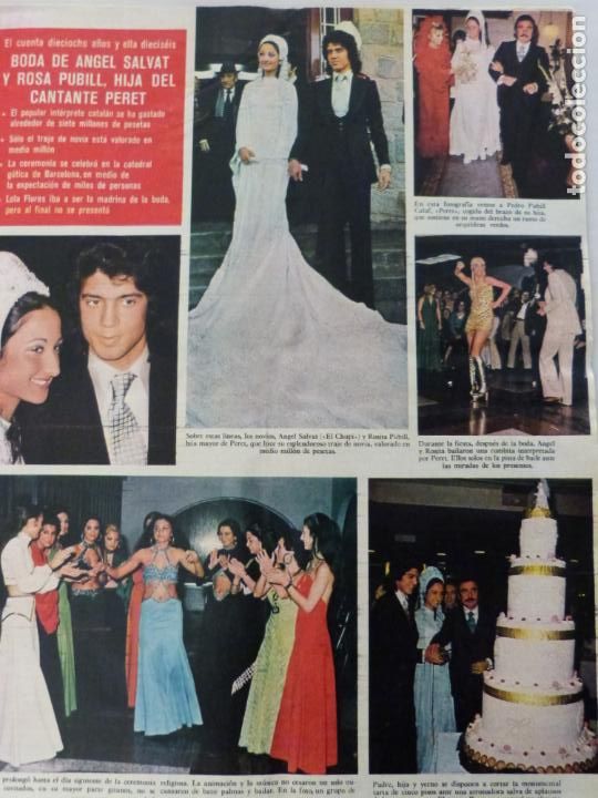 Coleccionismo de Revistas y Peri&oacute;dicos: RECORTE CLIPPING DE ANGEL SALVAT ROSA PUBILL HIJA DE PERET REVISTA SEMANA N&ordm; 1820 PAG. 15 AL 17 L10