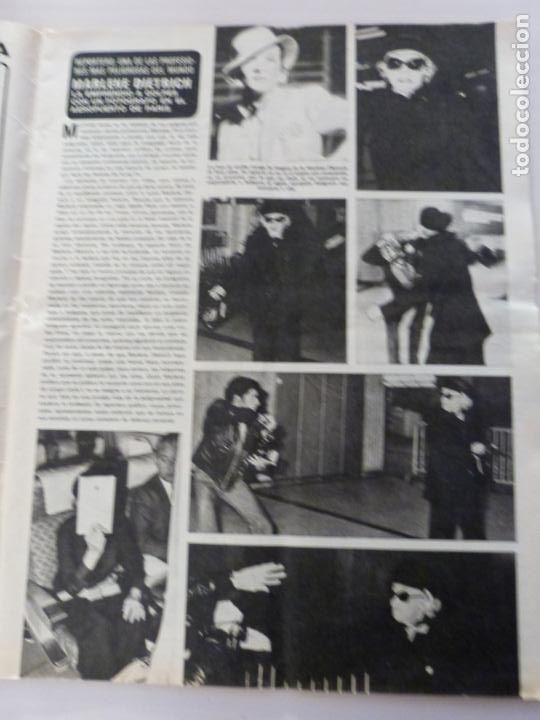 Coleccionismo de Revistas y Peri&oacute;dicos: RECORTE CLIPPING DE MARLENE DIETRICH REVISTA SEMANA N&ordm; 1820 PAG. 7 L10