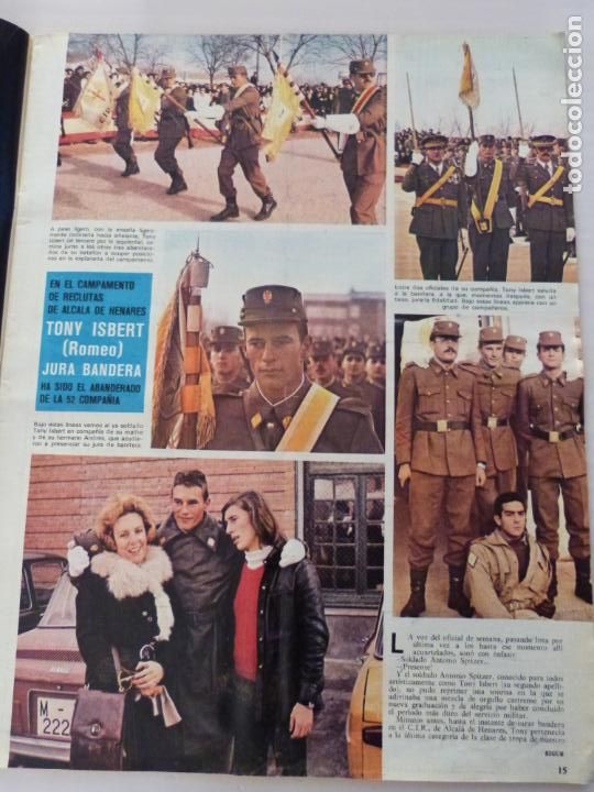 Coleccionismo de Revistas y Peri&oacute;dicos: RECORTE CLIPPING DE TONY ISBERT REVISTA SEMANA N&ordm; 1715 PAG. 15 Y 16 L10