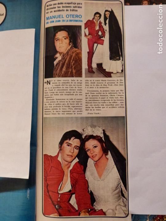 Coleccionismo de Revistas y Peri&oacute;dicos: RECORTE CLIPPING DE MANUEL OTERO REVISTA SEMANA N&ordm; 1714 PAG. 53 L10
