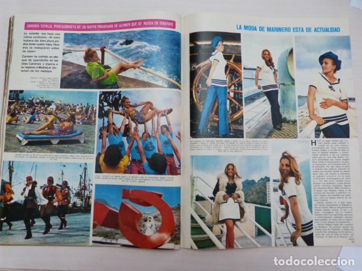 Coleccionismo de Revistas y Peri&oacute;dicos: RECORTE CLIPPING DE CARMEN SEVILLA REVISTA SEMANA N&ordm; 1679 PAG. 82 AL 84 L10