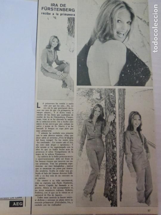 Coleccionismo de Revistas y Peri&oacute;dicos: RECORTE CLIPPING DE IRA DE FURSTENBERG REVISTA SEMANA N&ordm; 1679 PAG. 57 L10