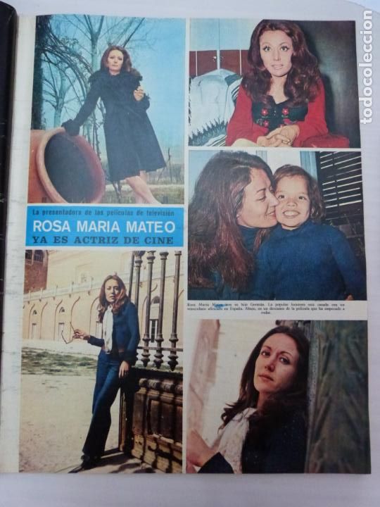 Coleccionismo de Revistas y Peri&oacute;dicos: RECORTE CLIPPING DE ROSA MARIA MATEO REVISTA SEMANA N&ordm; 1679 PAG. 35 Y 36 L10