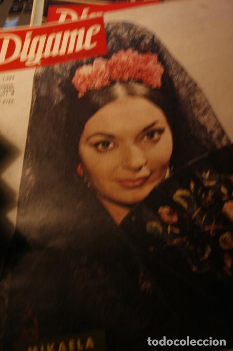 Coleccionismo de Revistas y Peri&oacute;dicos: MIKAELA AMADEO VIVES JULIA MAURA LOMELIN CURRILLO PACO MARTINEZ SORIA KATIA EPTEIN EUROVISION 1971
