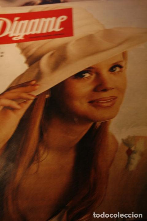 Coleccionismo de Revistas y Peri&oacute;dicos: ASTRID SCHNEIDER URTAIN LINA MORGAN BEATLES JIMI HENDRIX LA JOSELA DIGAME TOROS 1971