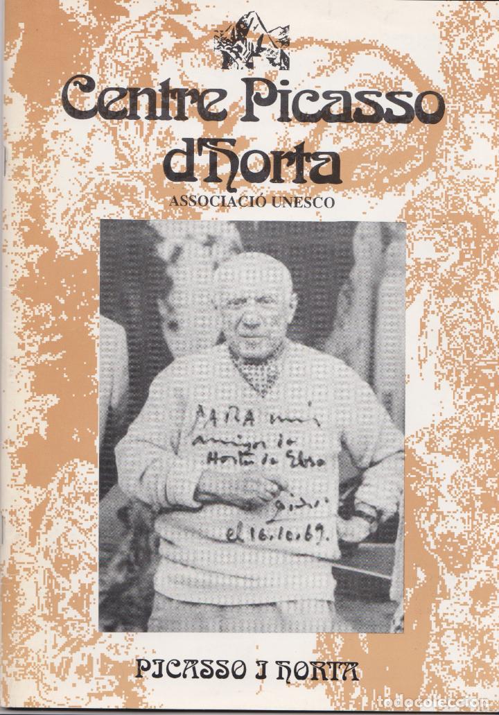 Coleccionismo de revistas y peri&oacute;dicos: CENTRE PICASSO D'HORTA &ndash; PICASSO I HORTA DE SANT JOAN - 1992