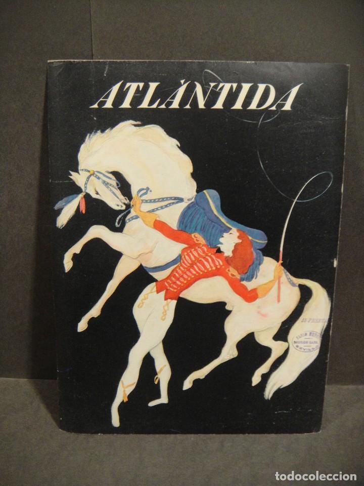 Sammeln von Zeitschriften und Zeitungen: ilustracion de portada revista atlantida