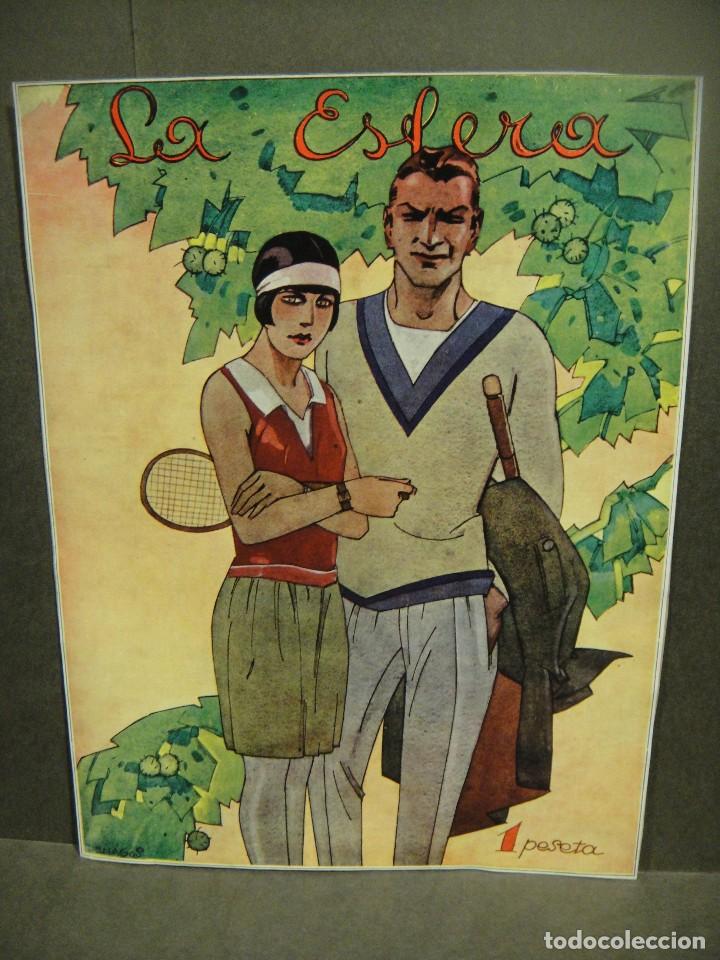 Sammeln von Zeitschriften und Zeitungen: penagos - ilustracion de portada revista la esfera