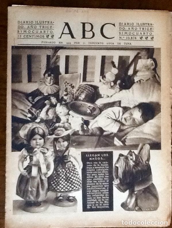 Coleccionismo de Revistas y Peri&oacute;dicos: PERIODICO - ABC 1941 -ENVIO INCLUIDO.
