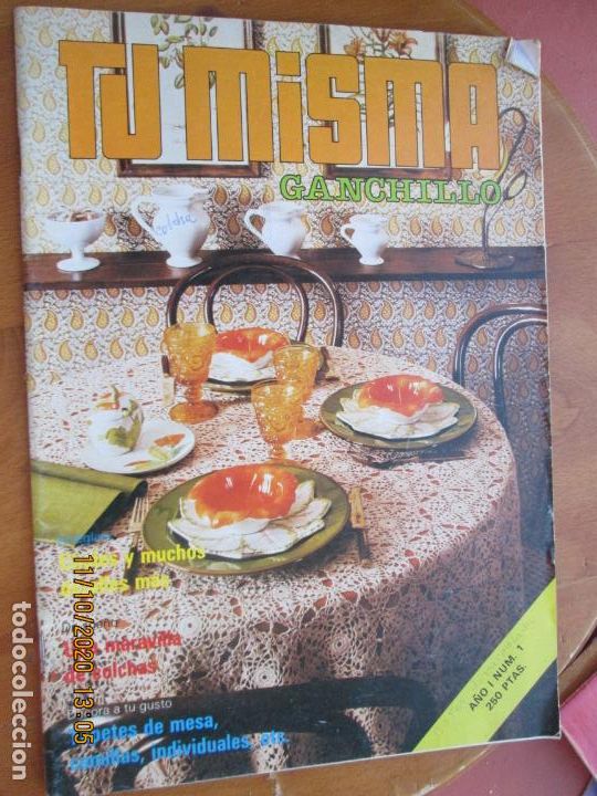 Coleccionismo de Revistas y Peri&oacute;dicos: TU MISMA REVISTA , GANCHILLO A&Ntilde;O I N&ordm; 1