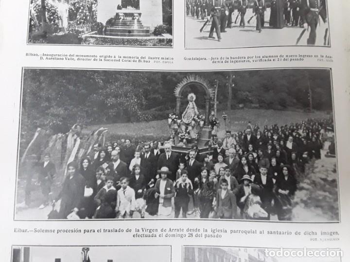 Collectionnisme de Revues et Journaux: EIBAR VIRGEN ARRATE PRODUCTOS ZOTAL CALVICIE CURADA PRODUCTO GLADIADOR CORDOBA GIGANTES A&Ntilde;O 1922