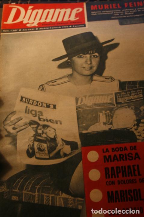 Coleccionismo de Revistas y Peri&oacute;dicos: PACO MARTINEZ SORIA PAQUIRRI SARA MONTIEL PALOMO LINARES BARBRA STREISAND 1970