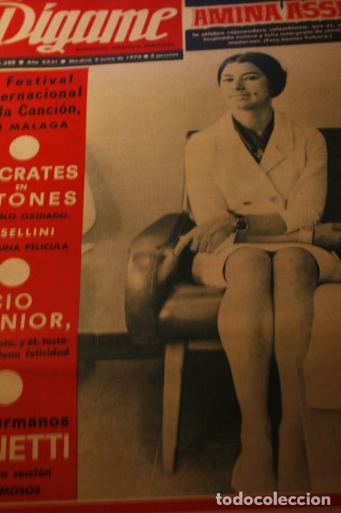 Coleccionismo de Revistas y Peri&oacute;dicos: PATONES DE ARRIBA EULALIA DEL PINO ROCIO DURCAL PETULA CLARK VITI ANGEL TERUEL PAQUIRRI DIGAME 1970