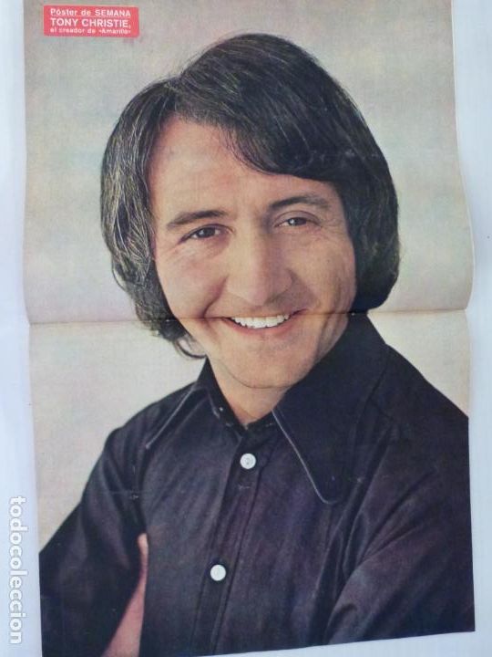 Coleccionismo de Revistas y Peri&oacute;dicos: RECORTE CLIPPING DE POSTER TONY CHRISTIE REVISTA SEMANA N&ordm; 1694 PAG. 30 Y 31 L12