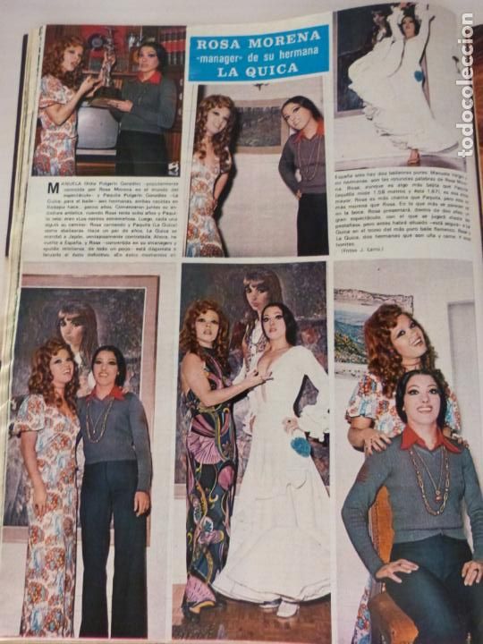 Coleccionismo de Revistas y Peri&oacute;dicos: RECORTE CLIPPING DE ROSA MORENA Y LA QUICA REVISTA SEMANA N&ordm; 1708 PAG. 48 L12