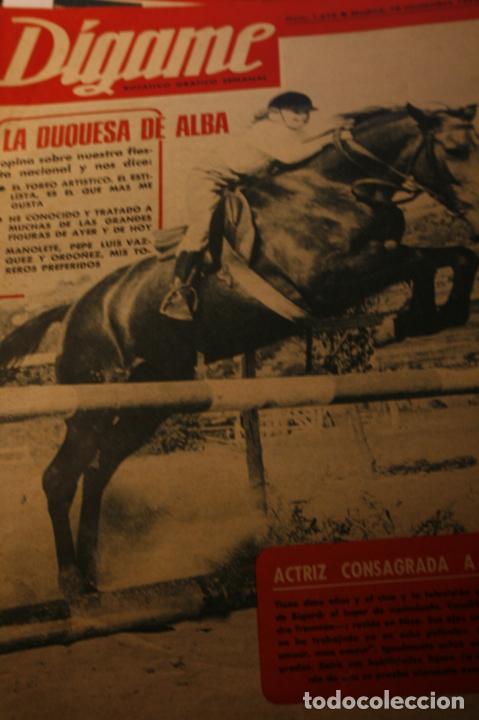 Coleccionismo de Revistas y Peri&oacute;dicos: KARINA DE BIGARD AGUSTIN LARA CURRO RIVERA CARMEN SEVILLA ROSA MORENA DUQUESA DE ALBA LOS CANARIOS