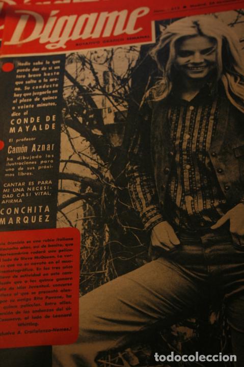 Coleccionismo de Revistas y Peri&oacute;dicos: SYLVIA DIONISIO RAMON AZNAR SORIA VERUELA CEFERINO OLIVE SALOMNE ROCIO JURADO CELIA GAMEZ 1970