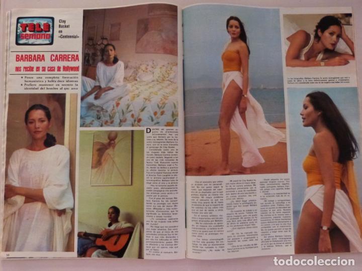 Coleccionismo de Revistas y Peri&oacute;dicos: RECORTE CLIPPING DE BARBARA CARRERA REVISTA SEMANA N&ordm; 2138 PAG. 50 Y 51 L12