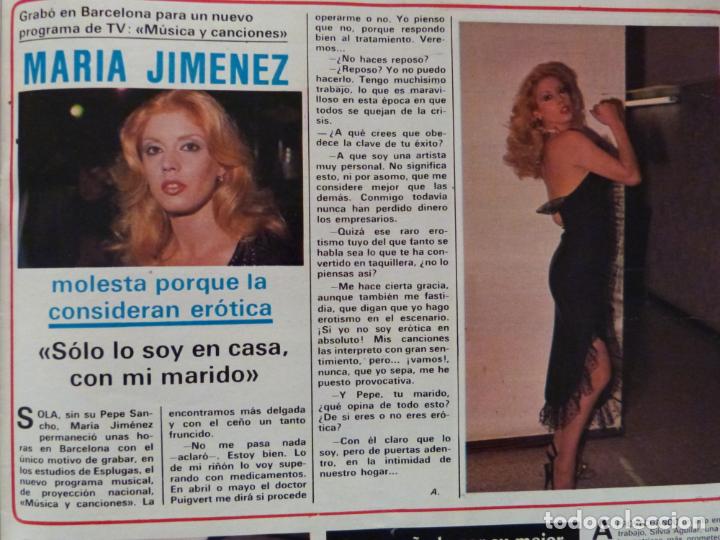 Coleccionismo de Revistas y Peri&oacute;dicos: RECORTE CLIPPING DE MARIA JIMENEZ REVISTA SEMANA N&ordm; 2138 PAG. 33 L12