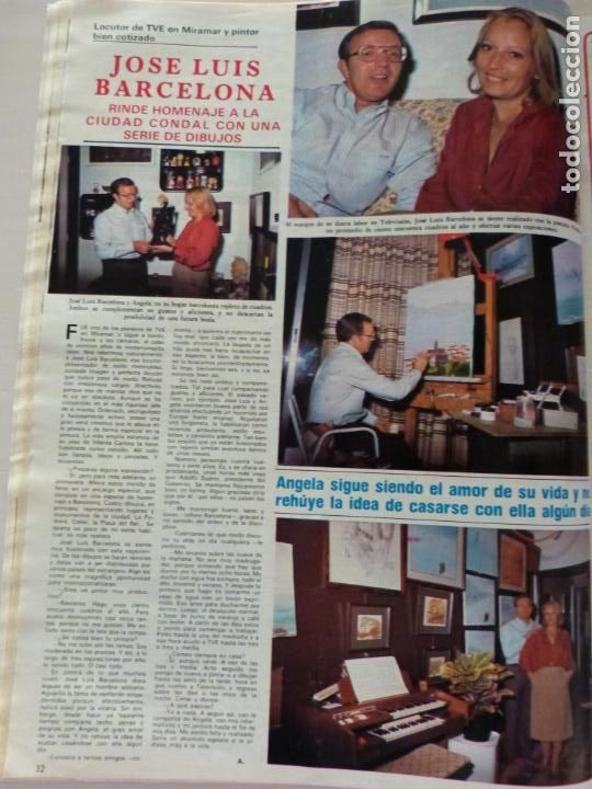 Coleccionismo de Revistas y Peri&oacute;dicos: RECORTE CLIPPING DE JOSE LUIS BARCELONA REVISTA SEMANA N&ordm; 2138 PAG. 32 L12