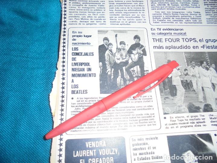 Coleccionismo de revistas y peri&oacute;dicos: RECORTE : NIEGAN MONUMENTO A THE BEATLES EN LIVERPOOL. SEMANA, DCMBRE 1977 (#)